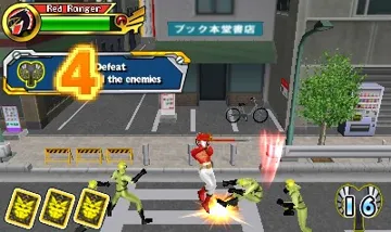 Power Rangers - Megaforce (Usa) screen shot game playing